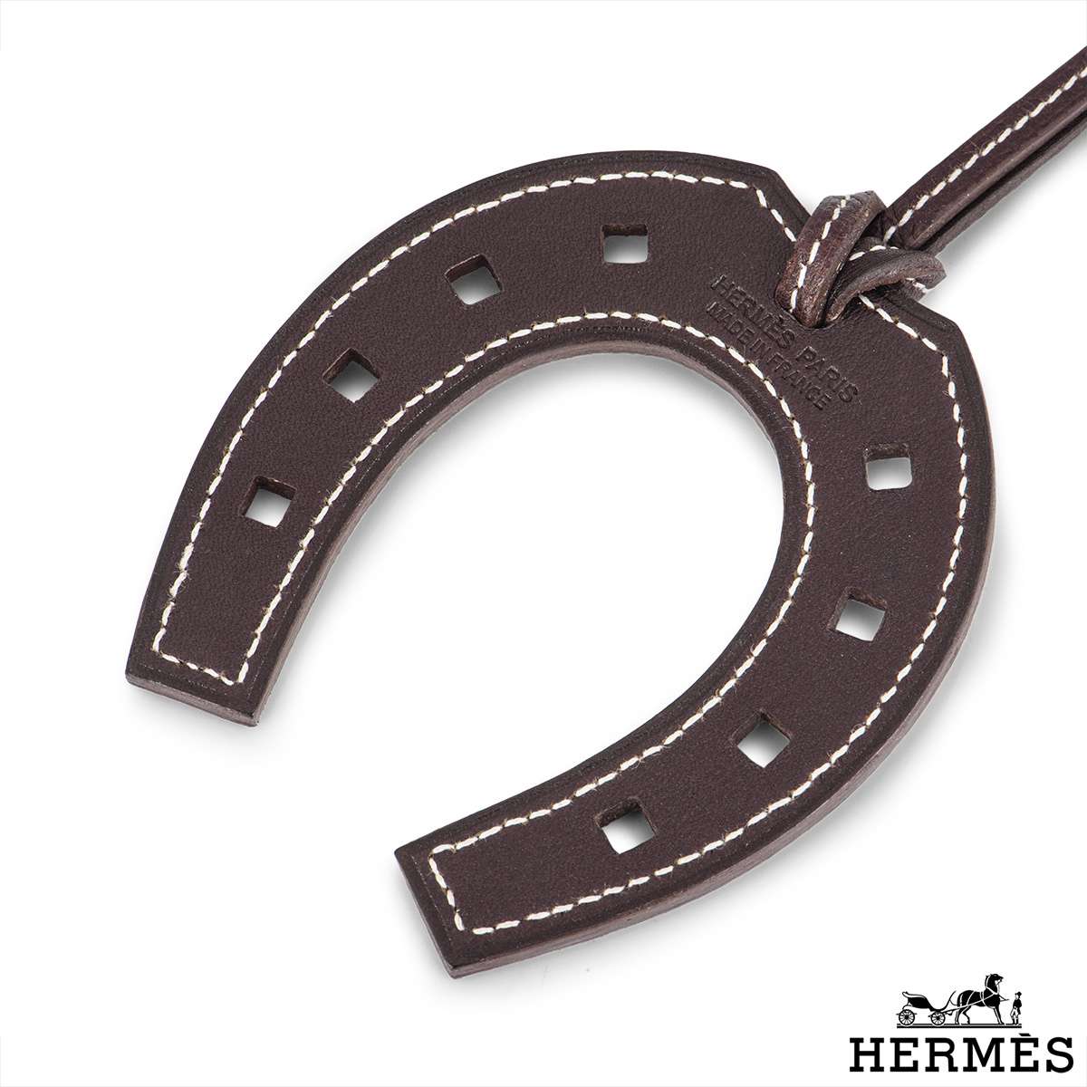 Hermés Paddock Fer A Cheval Bag Charm | Rich Diamonds